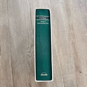 The Leatherstocking Tales Vol. 1 by Cooper Library‎ of America Hardcover Book